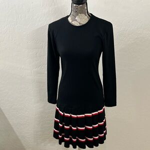 80’s vintage wool blend knit dress